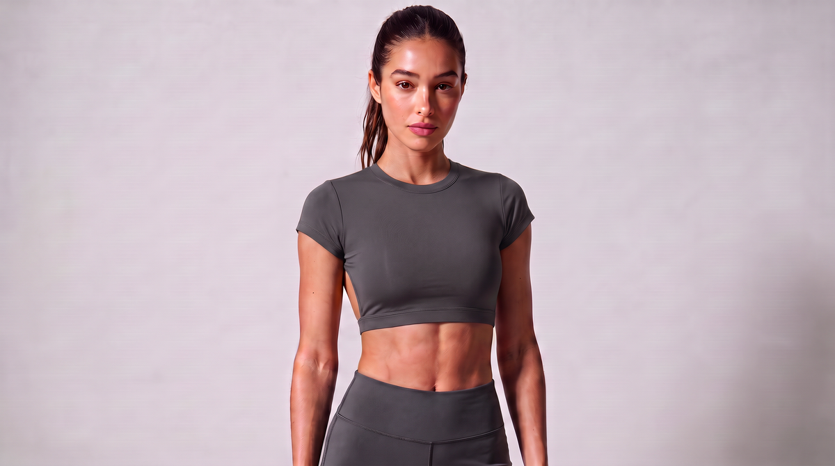 Backless Performance Crop Top