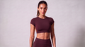 Backless Performance Crop Top