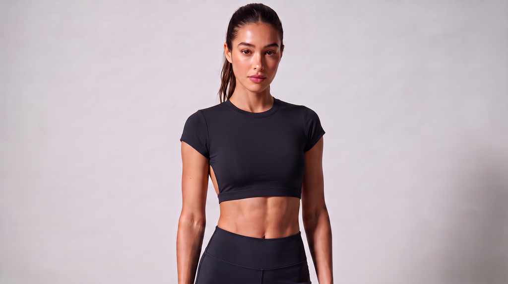 Backless Performance Crop Top