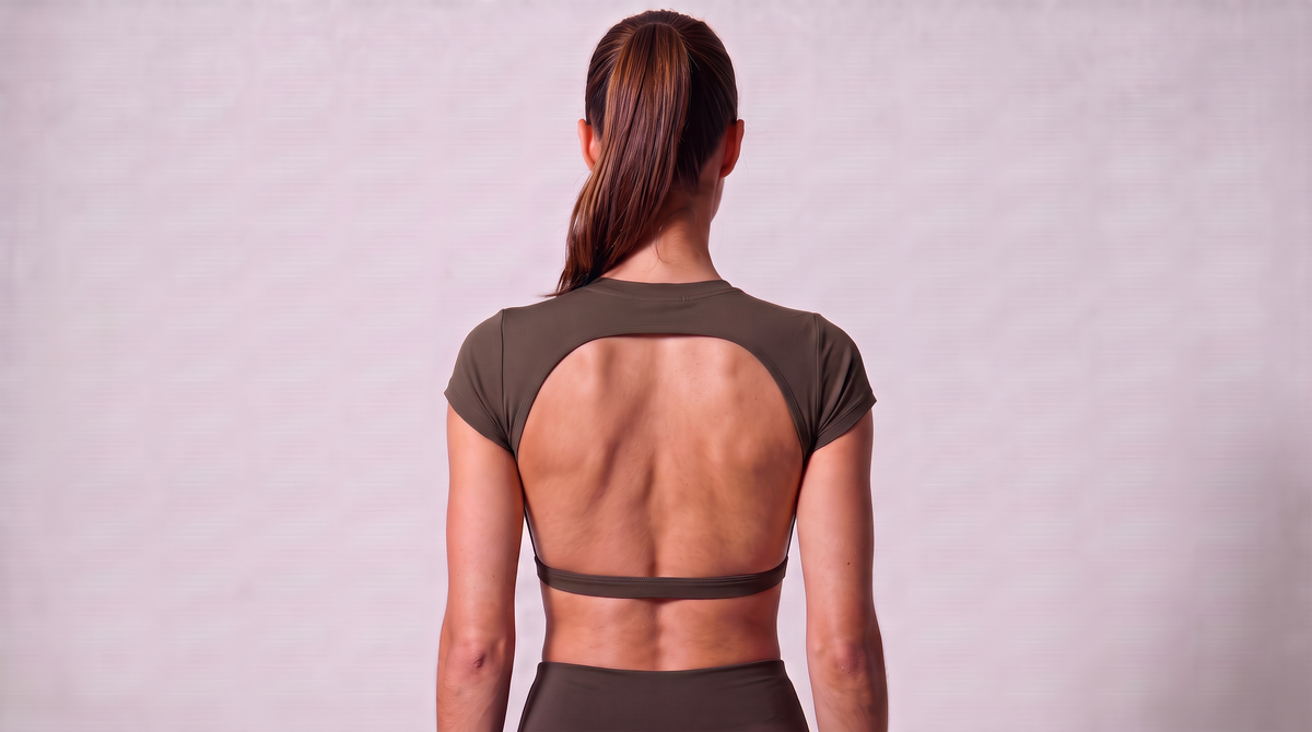 Backless Performance Crop Top