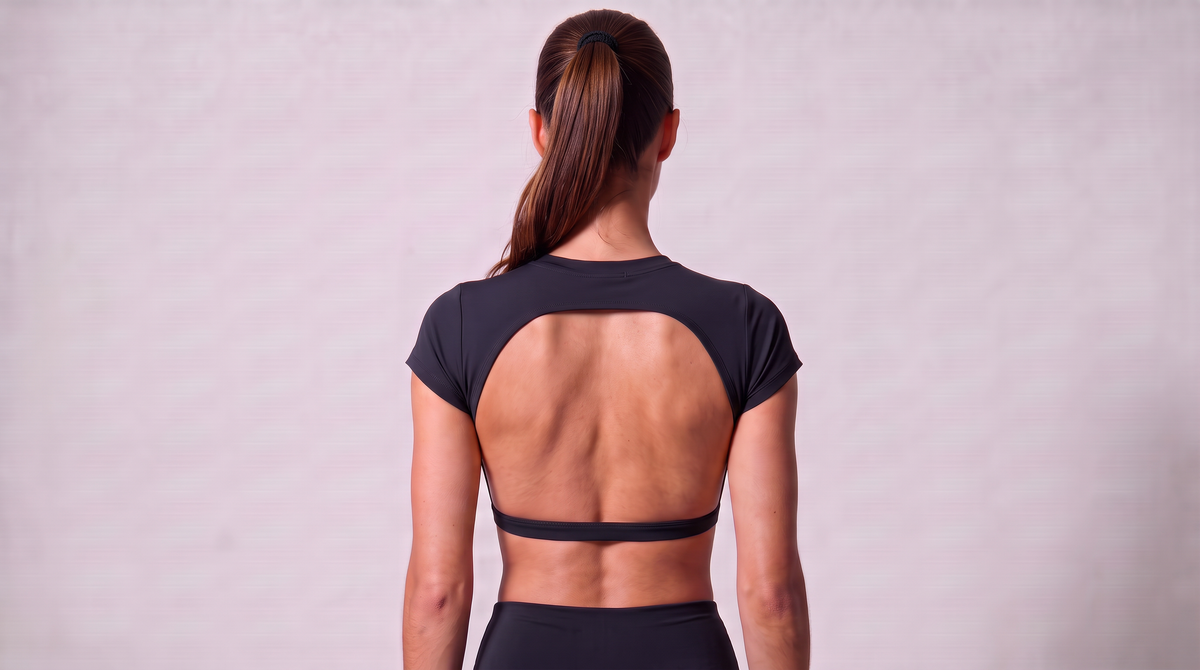 Backless Performance Crop Top